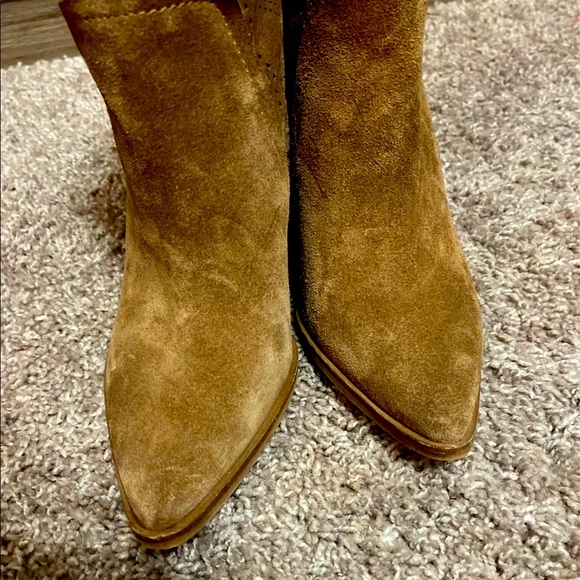 Vince Camino Suede Booties - Picture 2 of 4